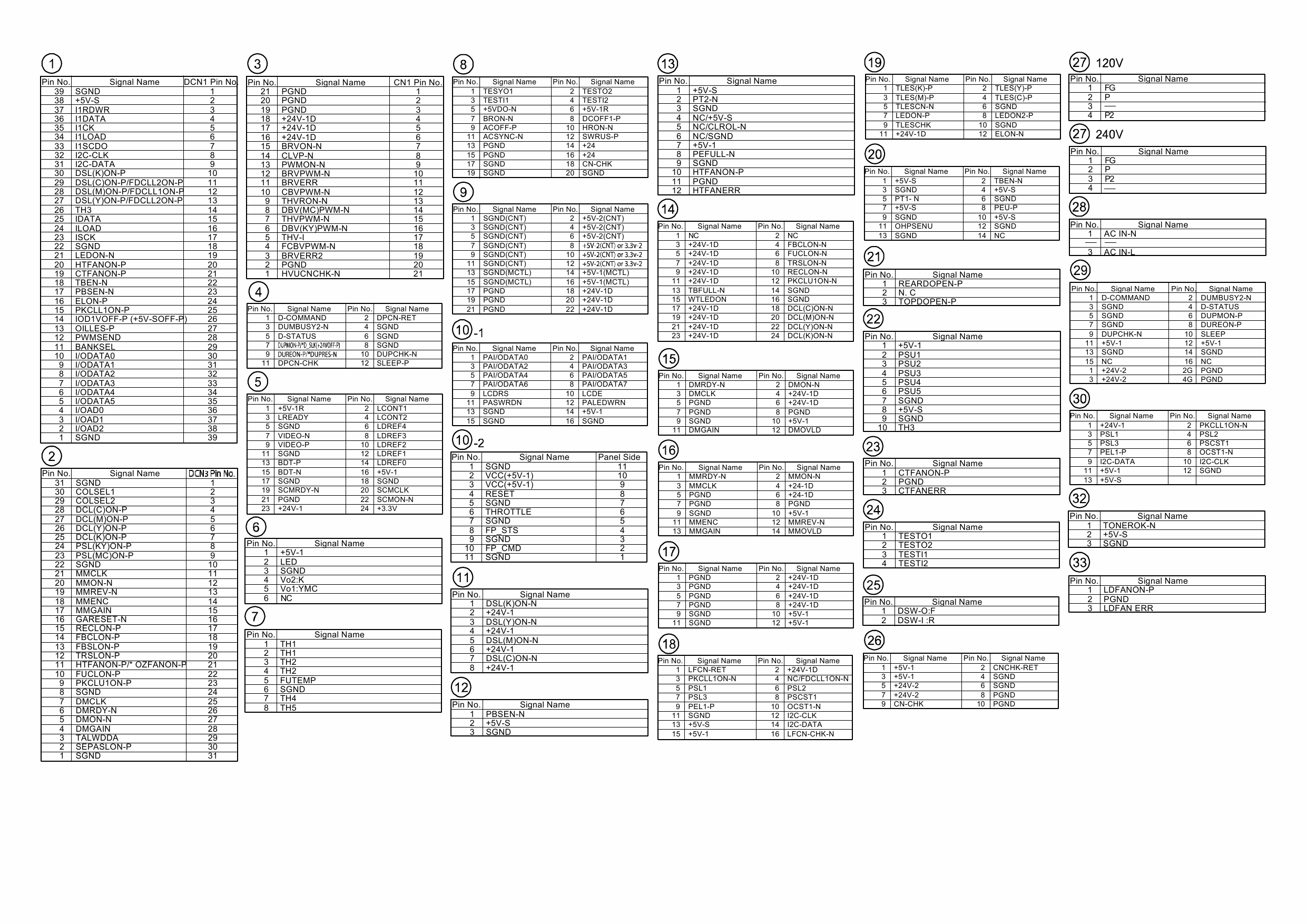 RICOH Aficio CL-1000N G108 Circuit Diagram-2